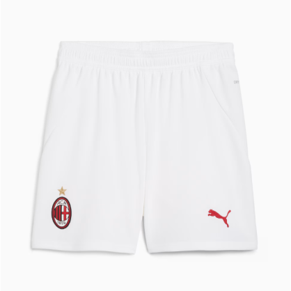 Short AC Milan 24/25 Junior Puma – Officiel, dryCELL, Confort Match