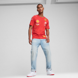 Scuderia Ferrari Carlos Sainz 2024 Replica T-Shirt by Puma – 763604_01