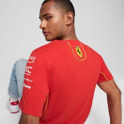 Scuderia Ferrari Carlos Sainz 2024 Replica T-Shirt by Puma – 763604_01