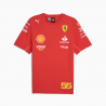 T-shirt Replica Scuderia Ferrari Carlos Sainz 2024 Puma