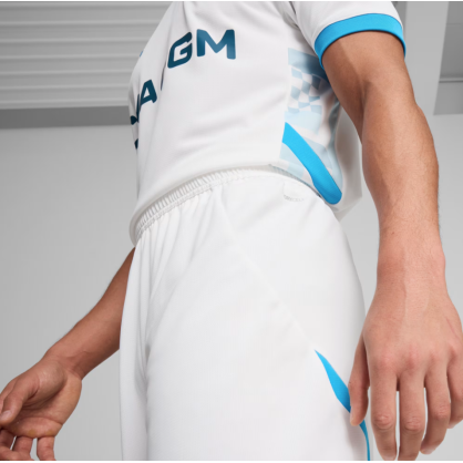 Short OM 24/25 Homme Puma – dryCELL, Écusson Officiel, Coupe Regular