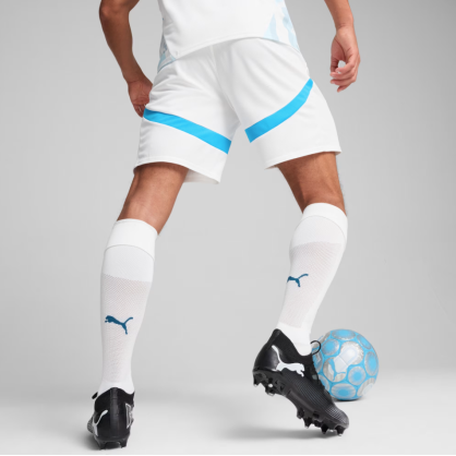 Short OM 24/25 Homme Puma – dryCELL, Écusson Officiel, Coupe Regular