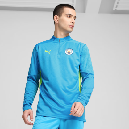 Haut Entraînement 1/4 Zip Manchester City Homme – Puma Officiel 2024/25