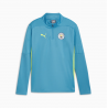 Haut d'entraînement à 1/4 zip Manchester JR City Puma