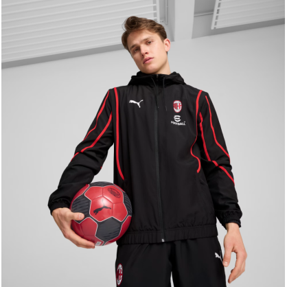 AC Milan Men's Pre-Match Jacket – Puma Official 2024/25