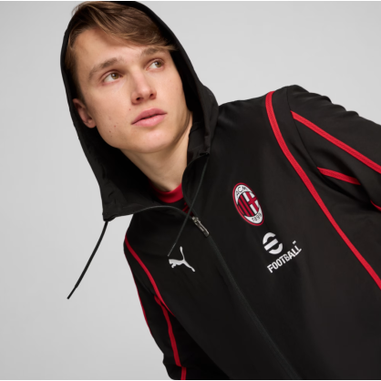 AC Milan Men's Pre-Match Jacket – Puma Official 2024/25