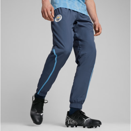 Pantalon d’avant-match Manchester City Homme – Puma, coupe slim et technologie dryCELL