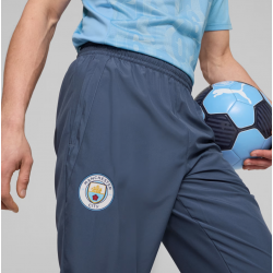 Pantalon d’avant-match tissé Manchester City Homme Puma