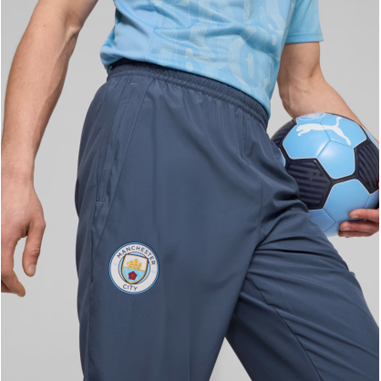 Pantalon d’avant-match Manchester City Homme – Puma, coupe slim et technologie dryCELL