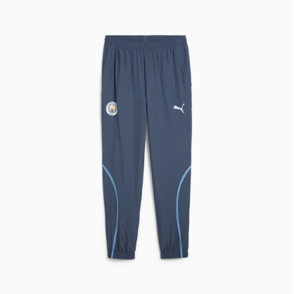 Pantalon d’avant-match Manchester City Homme – Puma, coupe slim et technologie dryCELL