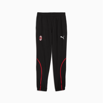 Pantalon d’avant-match AC Milan Homme – Puma, coupe ajustée et dryCELL pro