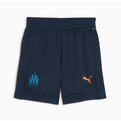 Short d’entraînement Olympique de Marseille Junior – Puma, dryCELL et confort club