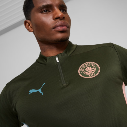 Haut d'entraînement 1/4 zip Manchester City Homme – Puma 777529_13 | Officiel & Technique