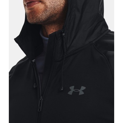 Sweat à capuche zippé Armour® Fleece Storm Homme – 1373781-001 | Chaleur, mobilité et résistance