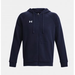 Sweat à capuche zippé en polaire UA Rival pour homme