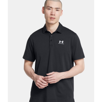 Polo UA Icon Homme – 1386608-001 | Élégance moderne et confort premium