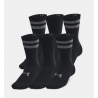 Lot de 6 paires de chaussettes unisexes UA Essential Crew