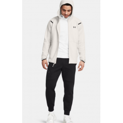 Sweat à capuche zippé en polaire UA Unstoppable pour homme