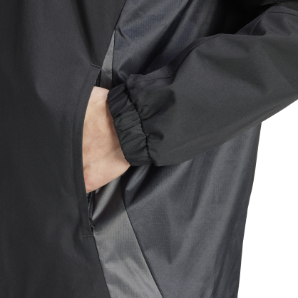 Veste tout temps Algérie Adidas – JJ5987 | Capuche pliable, doublure mesh & style fédéral