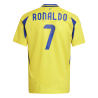 Maillot Domicile Junior Al Nassr FC 24/25 Ronaldo Adidas