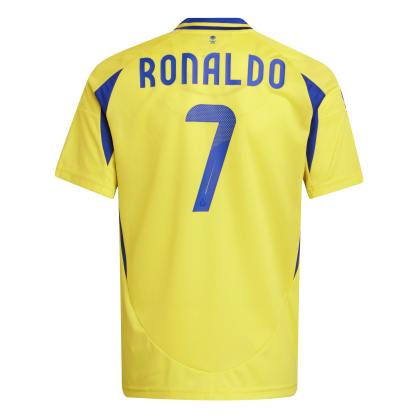 Al Nassr FC Home Jersey Kids 24/25 Ronaldo Adidas JP0458 – Official & Breathable | OfficialStore.ch