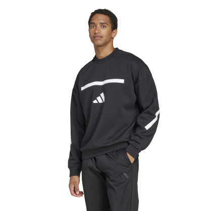 Sweat-shirt Z.N.E. Adidas – JD5982 | Coupe ample & chaleur triple épaisseur