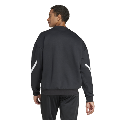 Sweat-shirt Z.N.E. Adidas – JD5982 | Coupe ample & chaleur triple épaisseur