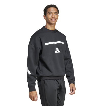 Sweat-shirt Z.N.E. Adidas – JD5982 | Coupe ample & chaleur triple épaisseur