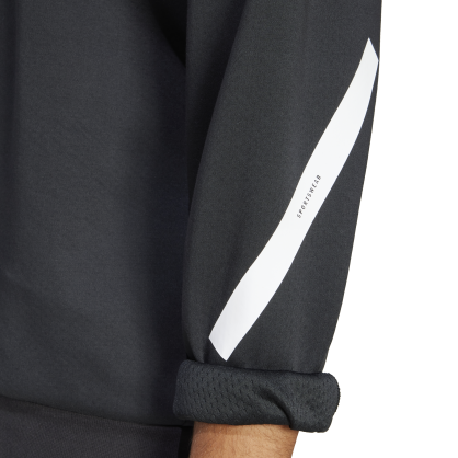 Sweat-shirt Z.N.E. Adidas – JD5982 | Coupe ample & chaleur triple épaisseur