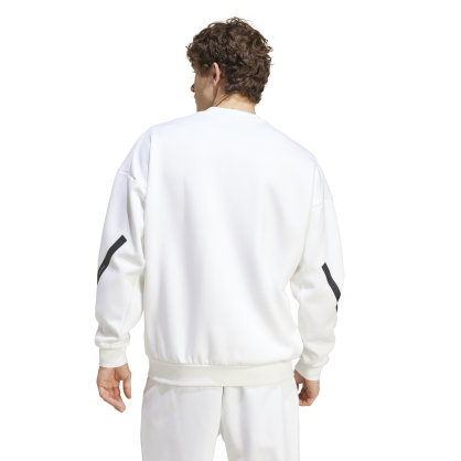 Sweat-shirt Z.N.E. Adidas – JF2451 | Coupe ample, triple épaisseur & esprit d’équipe