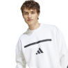 Sweat-shirt Z.N.E. Adidas – JF2451 | Coupe ample, triple épaisseur & esprit d’équipe