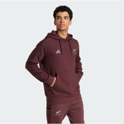 Sweat à Capuche Fan All Blacks Adidas – JD4078 | Confort molleton, look sportif & fierté néo-zélandaise
