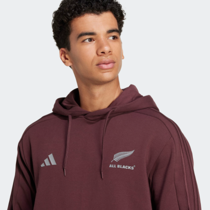 Sweat à Capuche Fan All Blacks Adidas – JD4078 | Confort molleton, look sportif & fierté néo-zélandaise