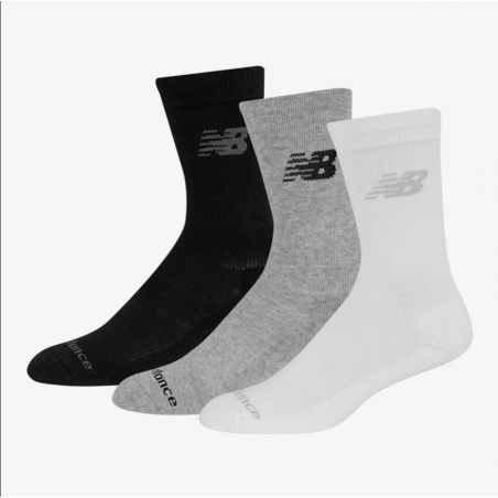 NB PF Cotton Cushioned Crew Socks 3 Pair