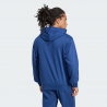 Sweat à capuche Adidas Feelcozy JE3810 – Polaire douce bleu foncé / blanc | Confort & style écoresponsable
