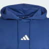 Sweat à capuche Adidas Feelcozy JE3810 – Polaire douce bleu foncé / blanc | Confort & style écoresponsable