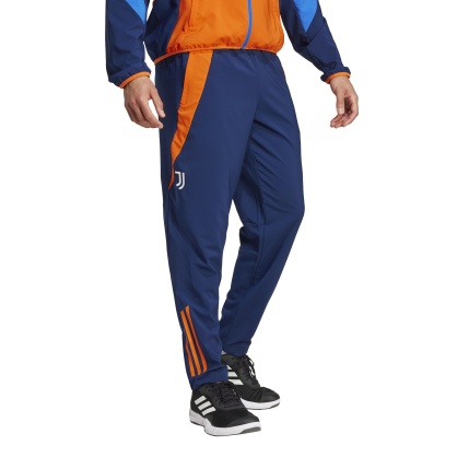 Pantalon de présentation Juventus Adidas – Coupe ajustée, poches zippées, logo officiel | IS5826