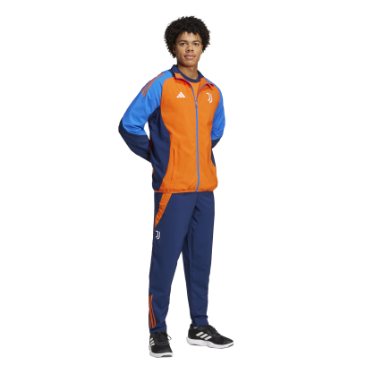 Pantalon de présentation Juventus Adidas – Coupe ajustée, poches zippées, logo officiel | IS5826