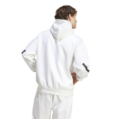 Veste à capuche Z.N.E. Adidas – Coupe ample, tissu triple épaisseur, poche kangourou | JF2454