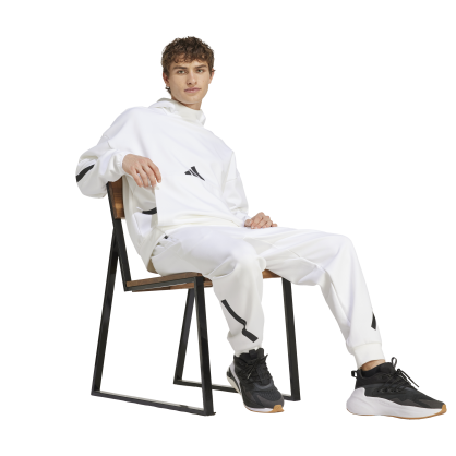 Veste à capuche Z.N.E. Adidas – Coupe ample, tissu triple épaisseur, poche kangourou | JF2454