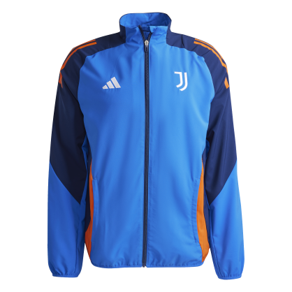 Adidas Juventus Presentation Jacket – Slim Fit, Mesh Lining, Zip Pockets | JE4297