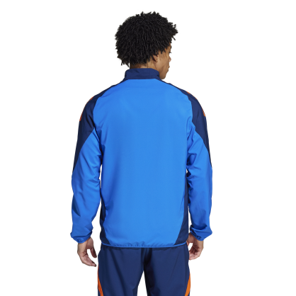 Adidas Juventus Presentation Jacket – Slim Fit, Mesh Lining, Zip Pockets | JE4297