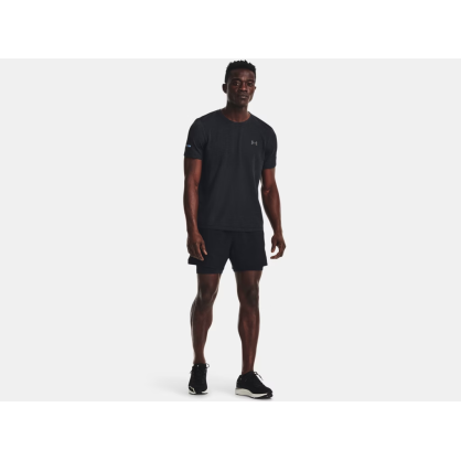 UA Seamless Stride Men’s T-Shirt – Black, Breathable & Seam-Free | 1375692-001