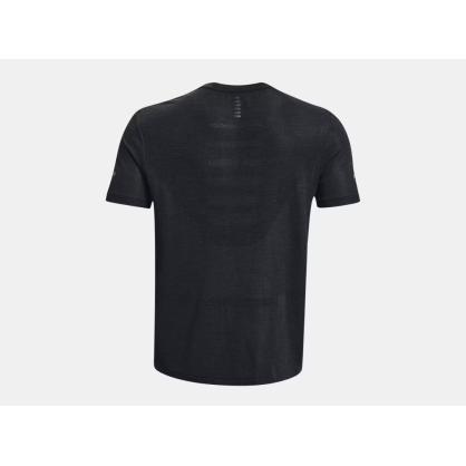 UA Seamless Stride Men’s T-Shirt – Black, Breathable & Seam-Free | 1375692-001