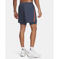 Short UA Launch 2 en 1 5 pouces pour homme – Under Armour | 1382640-045