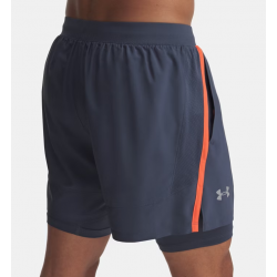 Short UA Launch 2 en 1 5 pouces pour homme