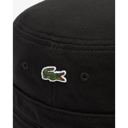 Lacoste Piqué Bucket Hat – Organic Cotton, Tonal Stitching & Urban Style | RK2056-031