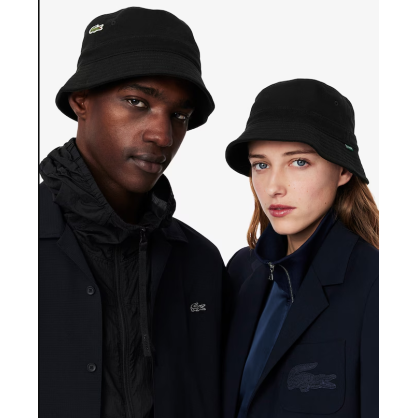 Lacoste Piqué Bucket Hat – Organic Cotton, Tonal Stitching & Urban Style | RK2056-031