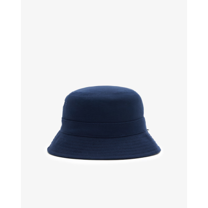 Lacoste Piqué Bucket Hat – Organic Cotton, Tonal Stitching & Eco-Style | RK2056-166