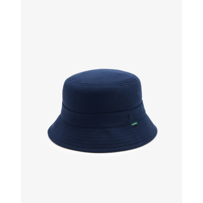 Lacoste Piqué Bucket Hat – Organic Cotton, Tonal Stitching & Eco-Style | RK2056-166